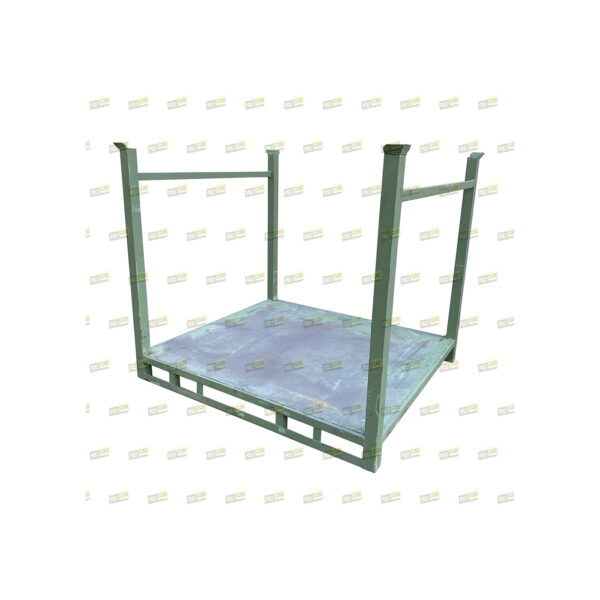 MP054-26 PEDANE PALLET CON SPONDE serie pesante mm 1520 x 1370 h1330