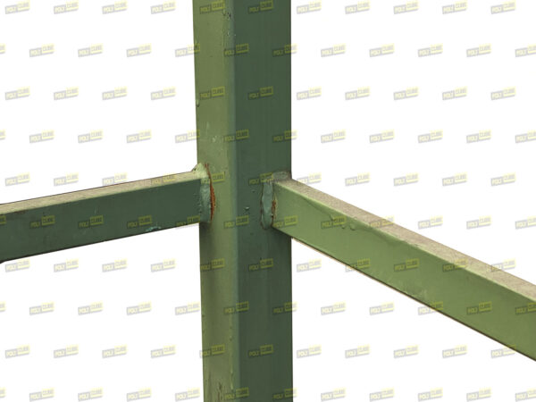 MP054-28 PEDANE IN ACCIAIO – TELAI SOVRAPPONIBILI CON MONTANTI serie pesante mm 1500 x 1200 h2480 - immagine 7