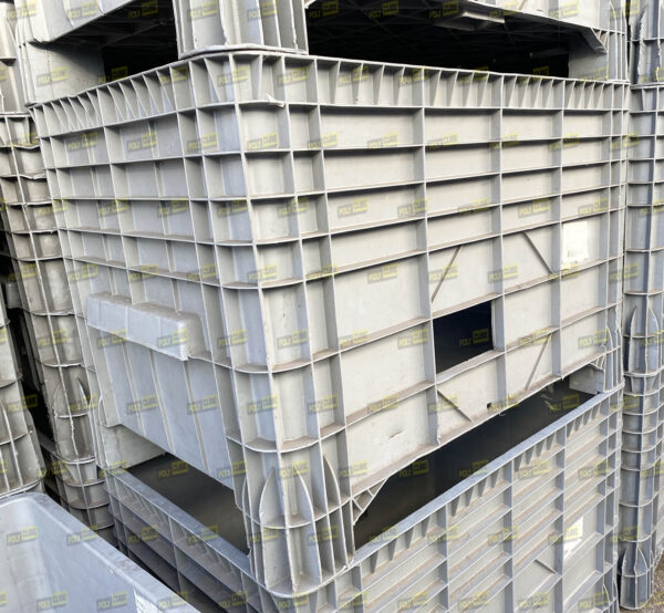 PC097-02 CONTENITORI CASSEPALLET IN PLASTICA mm 1200 x 800 h800 - immagine 6