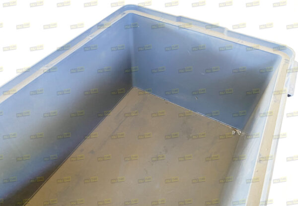 PC017-12 CASSETTE A BOCCA DI LUPO IN PLASTICA versione grande mm 700 X 437 H301 - immagine 3