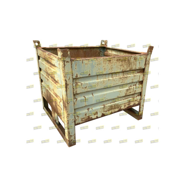 MC015-27 CASSE INDUSTRIALI IN LAMIERA CON SLITTE LATO CORTO mm700x650h630