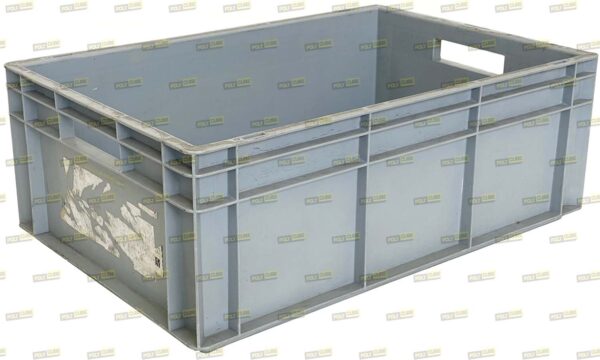 PC023-05 CASSETTE IN PLASTICA CON MANIGLIE APERTE mm 600 x 400 h 220 - immagine 2
