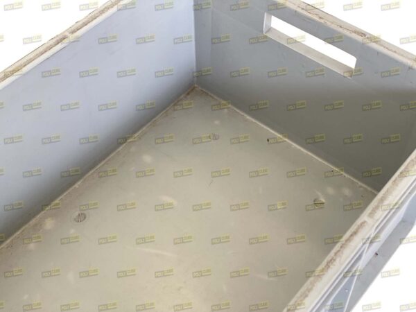 PC023-05 CASSETTE IN PLASTICA CON MANIGLIE APERTE mm 600 x 400 h 220 - immagine 3