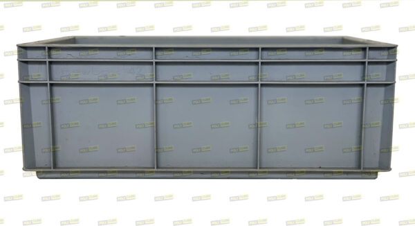 PC023-05 CASSETTE IN PLASTICA CON MANIGLIE APERTE mm 600 x 400 h 220 - immagine 5