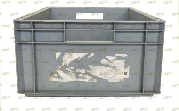 PC023-05 CASSETTE IN PLASTICA CON MANIGLIE APERTE mm 600 x 400 h 220 - immagine 6