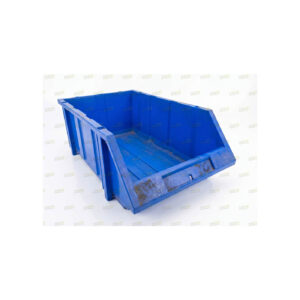 PC037-38 CASSETTE A BOCCA DI LUPO IN PLASTICA usate Shuter HB-3045 16 litri mm 470 X 295 H180