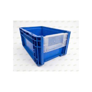 Cassette in plastica usate SSI SCHÄFER 300x200x147 con apertura frontale per picking
